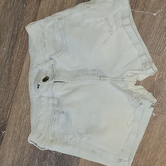 American Eagle Outfitters Pants - AMERICAN EAGLE HIGH RISE SHORTIE